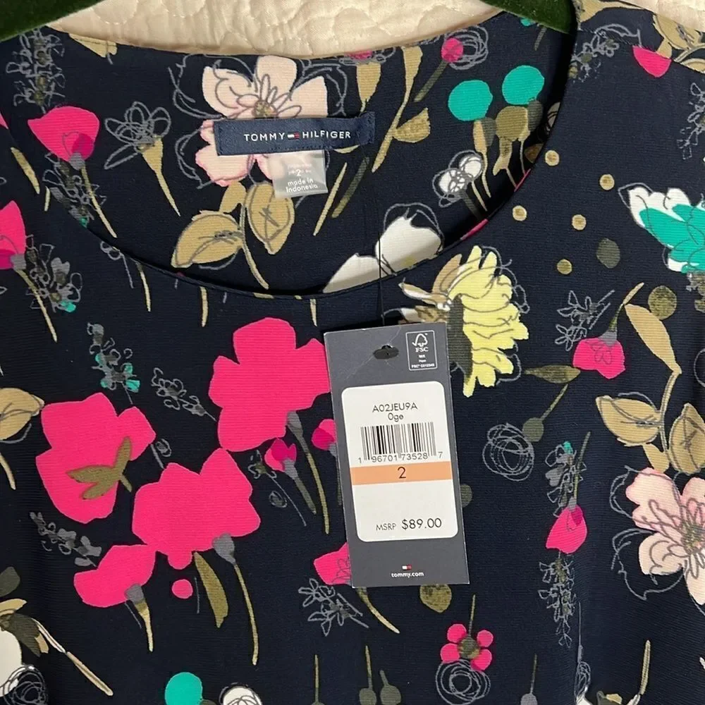 NWT Tommy Hilfiger Floral Spring Dress